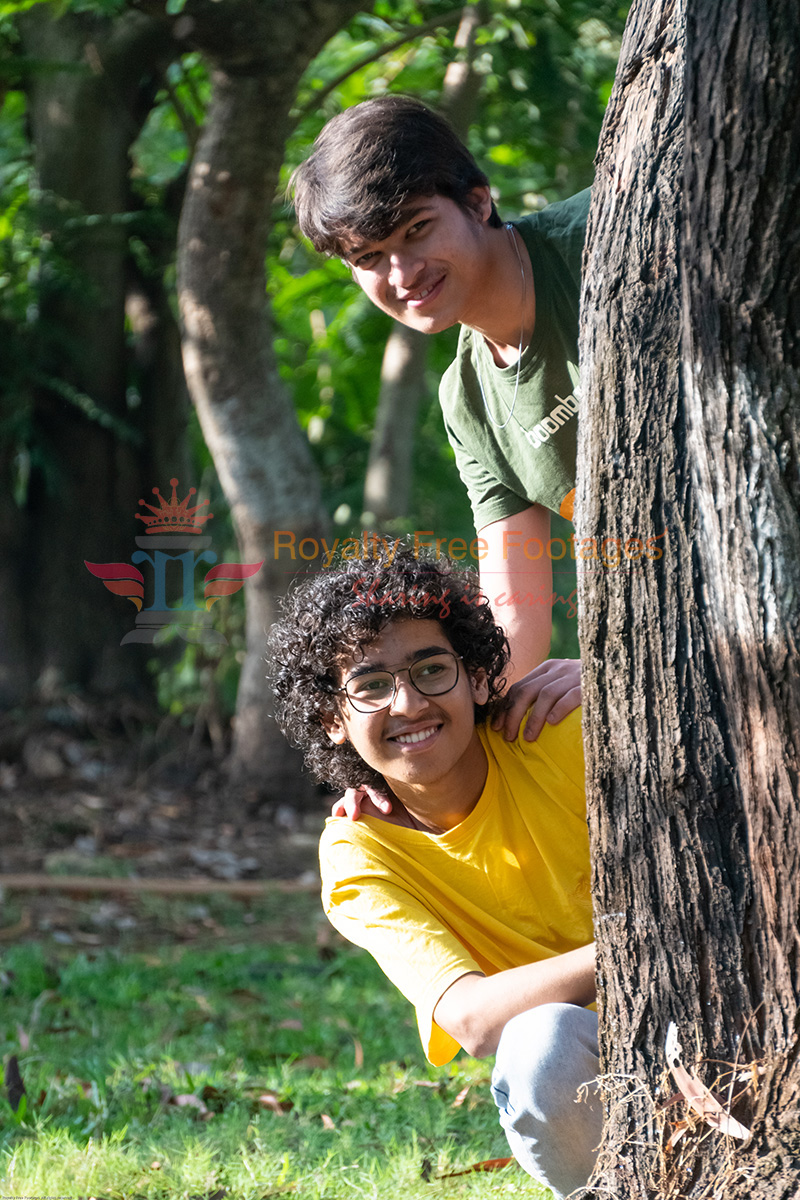 Indian Teenagers royalty free stock images